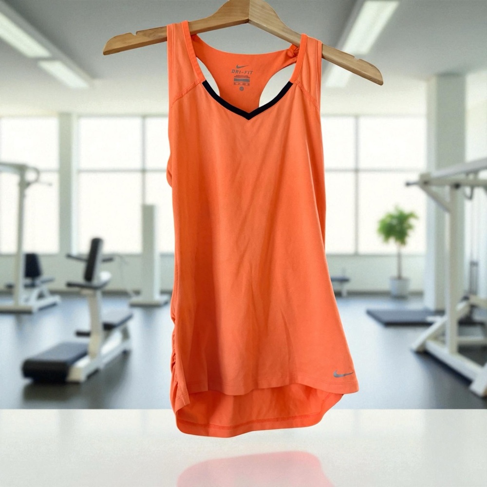Nike Orange Razorback Tank Top